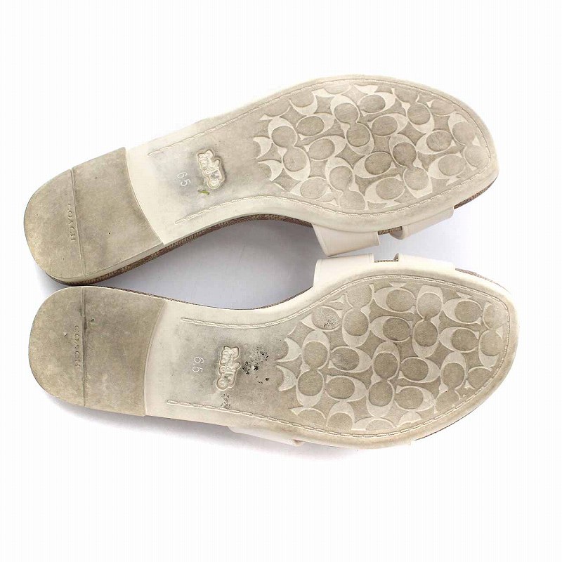 コーチ COACH essie leather sandal エッシー レザー サンダル