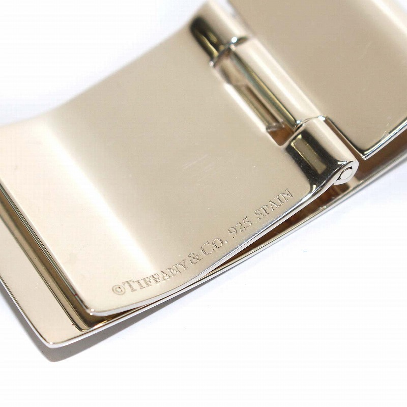 【Tiffany & Co.】 シルバーマネークリップ　1837　シルバー925 Tiffany 1837 Makers narrow money clip in sterling silver