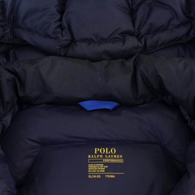 ポロ ラルフローレン POLO RALPH LAUREN ダウンジャケット フード 2way