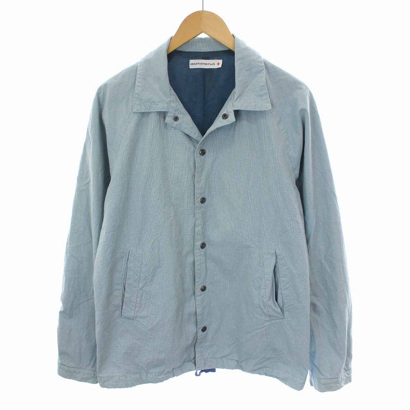 ヘッドポータープラス HEAD PORTER PLUS コーチジャケット ブルゾン L 