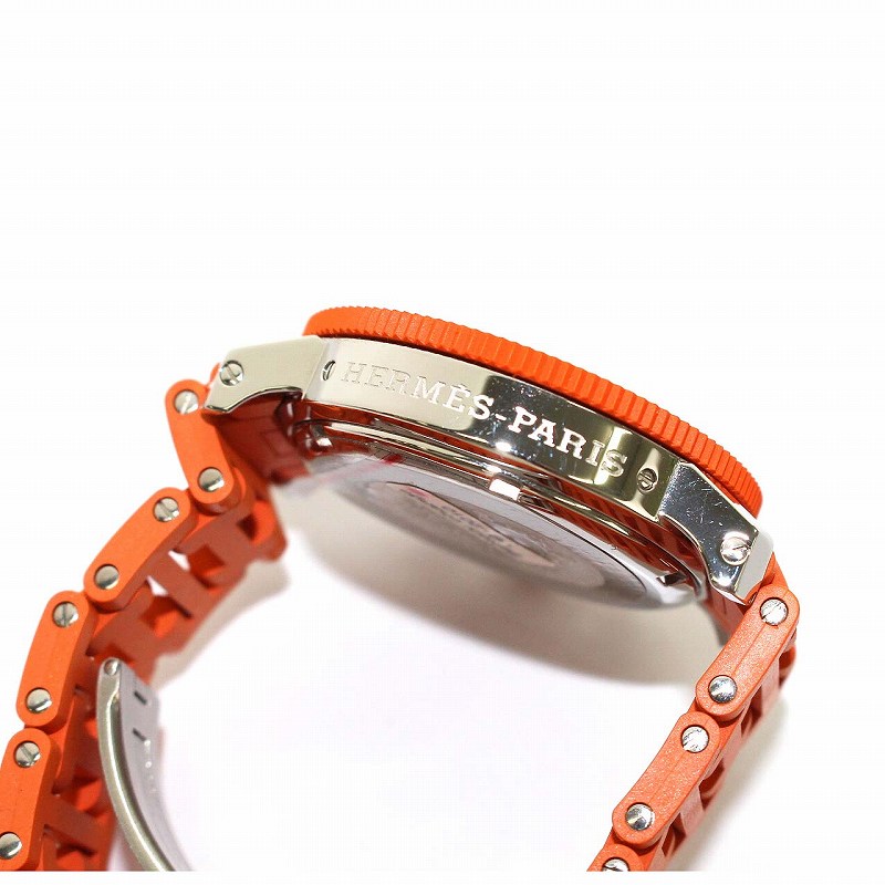 エルメス HERMES クリッパーダイバー クロノグラフ 腕時計