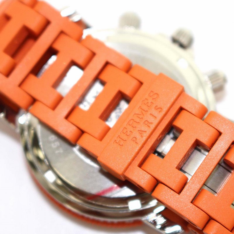 エルメス HERMES クリッパーダイバー クロノグラフ 腕時計
