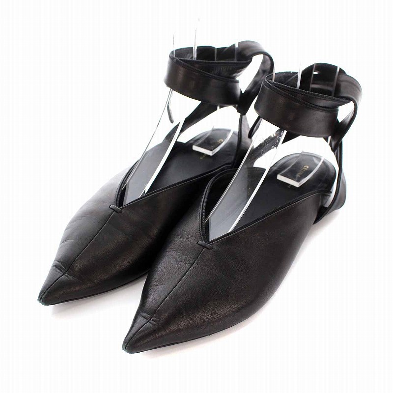 セリーヌ CELINE フィービー期 エッセンシャル パンプス レースアップ 