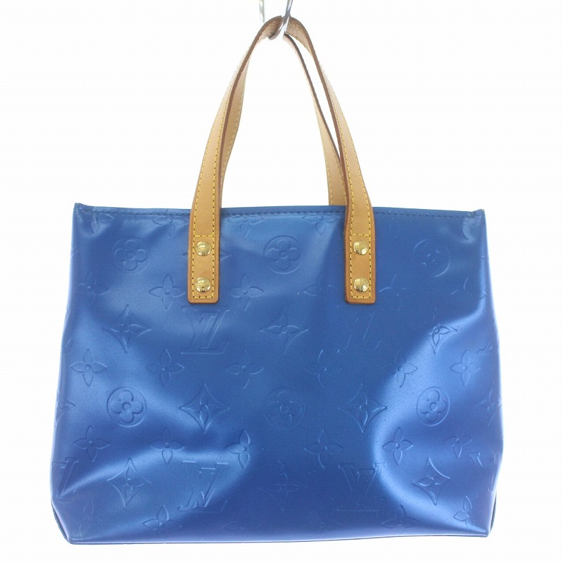 ルイヴィトン LOUIS VUITTON リードPM ヴェルニ ハンドバッグ レザー 