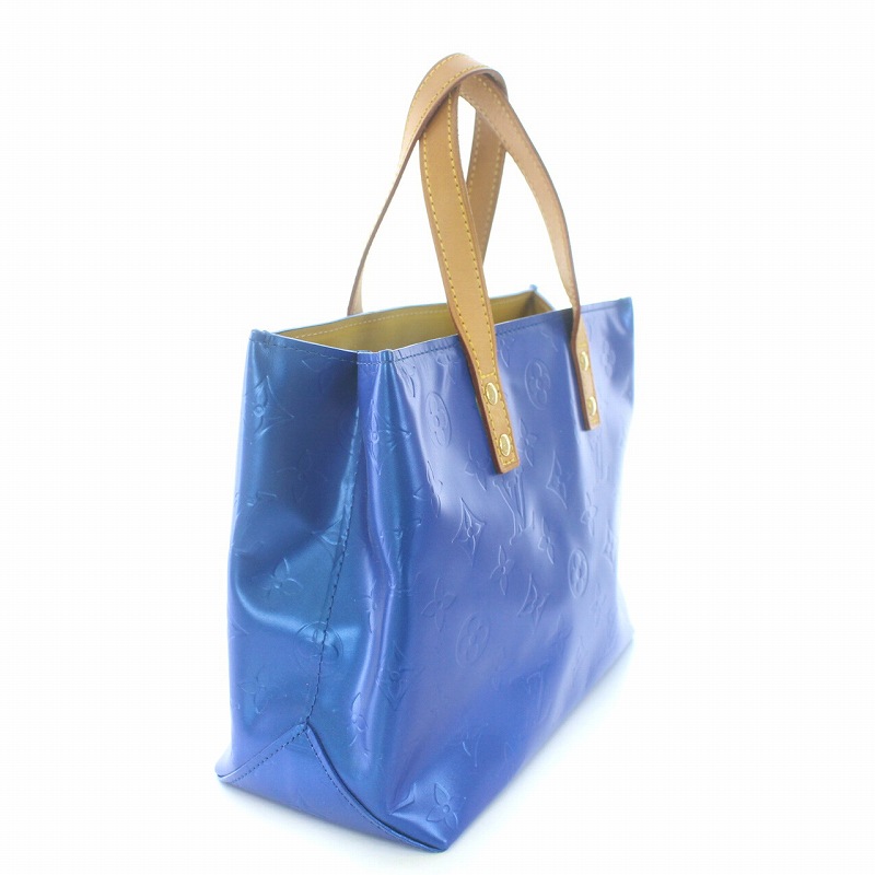 ルイヴィトン LOUIS VUITTON リードPM ヴェルニ ハンドバッグ レザー 