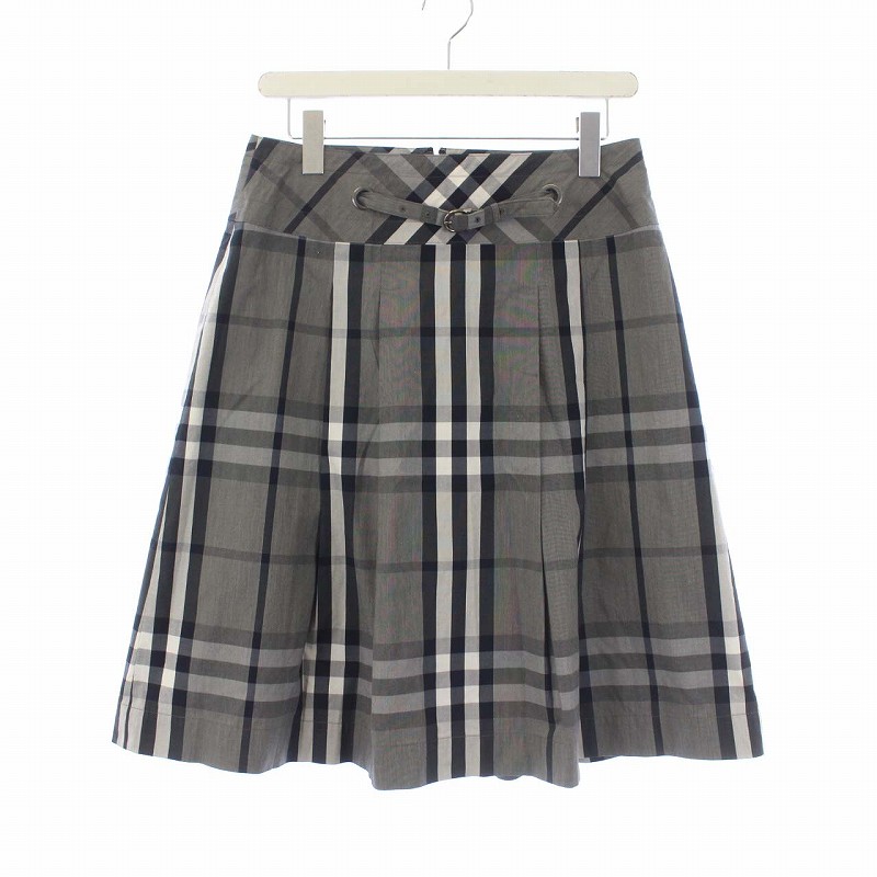BURBERRY バーバリー スカート プリーツスカート 150㎝　グレー Burberryグレー プリーツスカート BURBERRY バーバリー スカート
