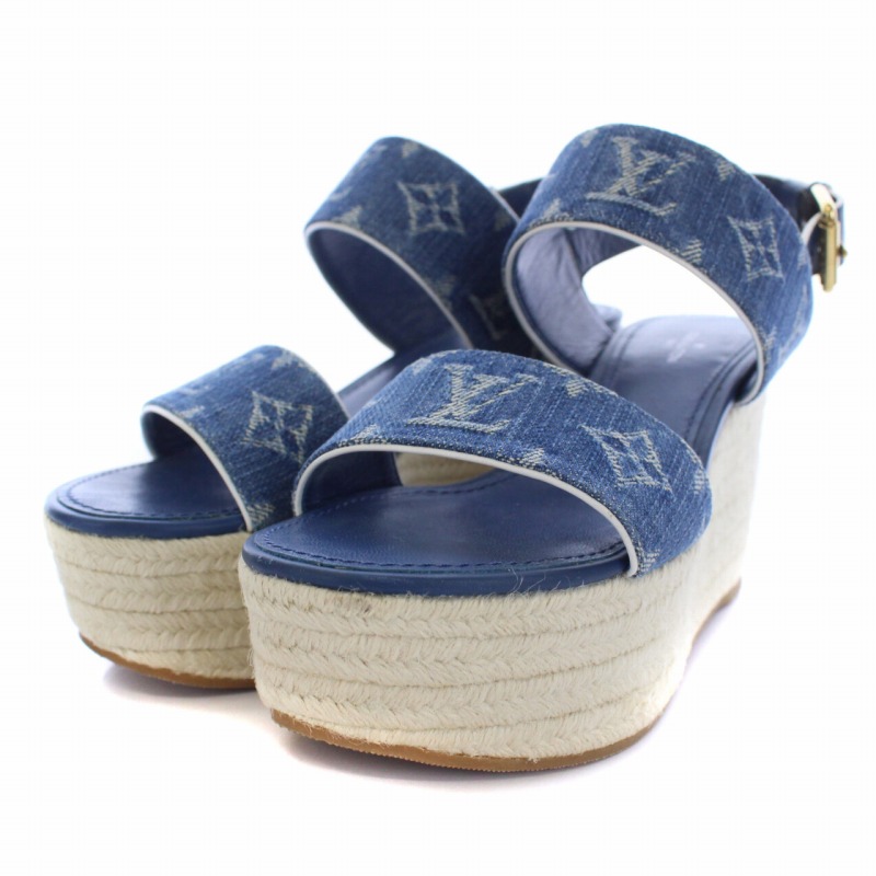 ルイヴィトン LOUIS VUITTON ハーバーライン モノグラム デニム 