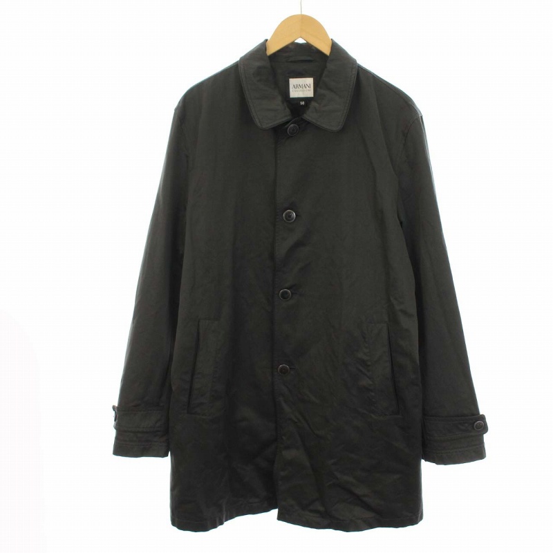 アルマーニ コレツィオーニ ARMANI COLLEZIONI ステンカラーコート 