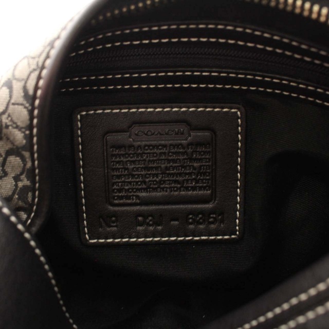 COACH コーチ シグネチャー ワンショルダーバッグ ブラック 黒 6351 コーチ COACH ショルダーバッグ ワンショルダー ミニ