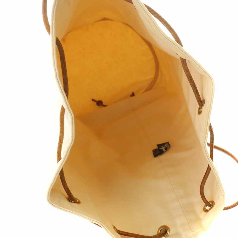 エルメス HERMES ポロションミミル GM ショルダーバッグ キャンバス  