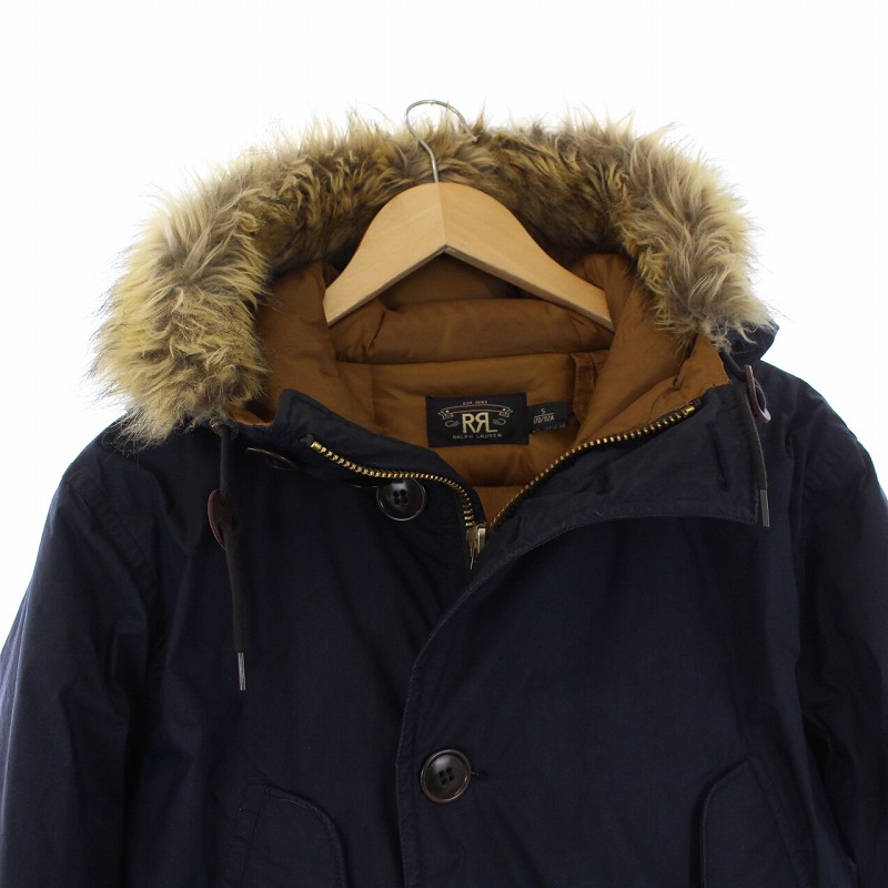 ダブルアールエル RRL ラルフローレン INDIGO DOWN PARKA インディゴ 