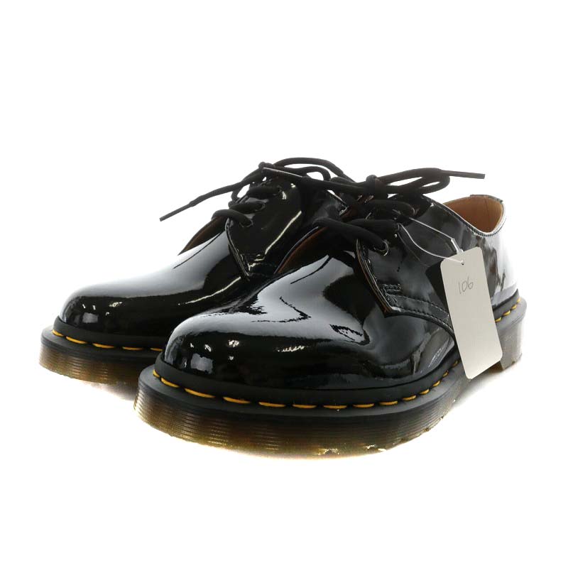 未使用品 ドクターマーチン DR.MARTENS エナメル3ホールシューズ 