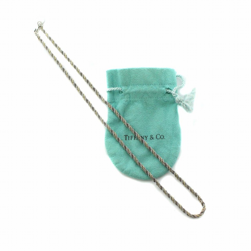 ティファニー TIFFANY & CO. コンビスクリューツイストネックレス 