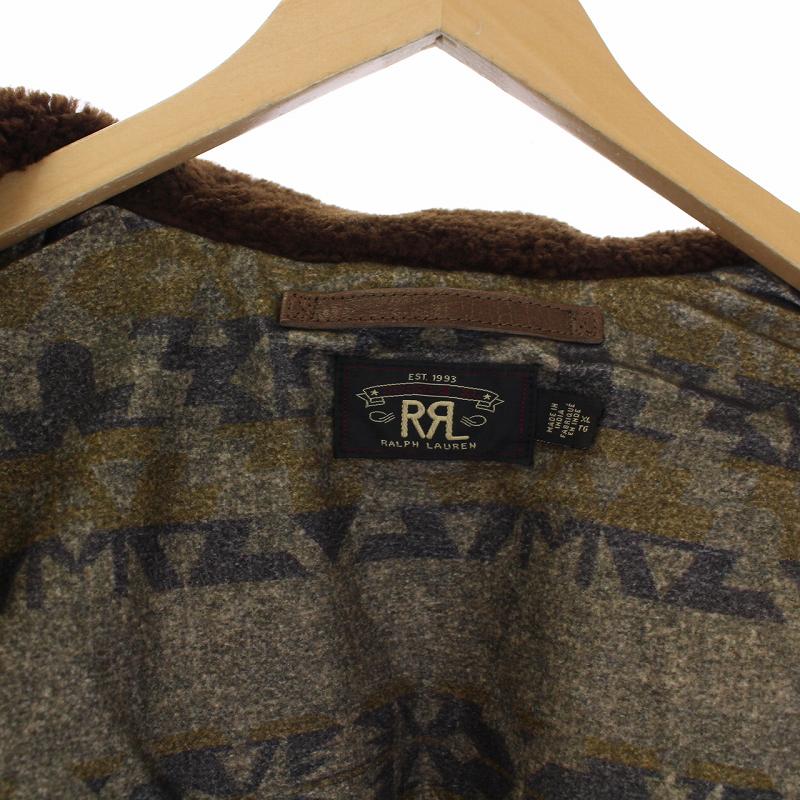 ダブルアールエル RRL ラルフローレン グリズリージャケット 熊ジャン