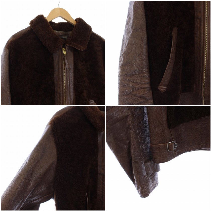 ダブルアールエル RRL ラルフローレン グリズリージャケット 熊ジャン