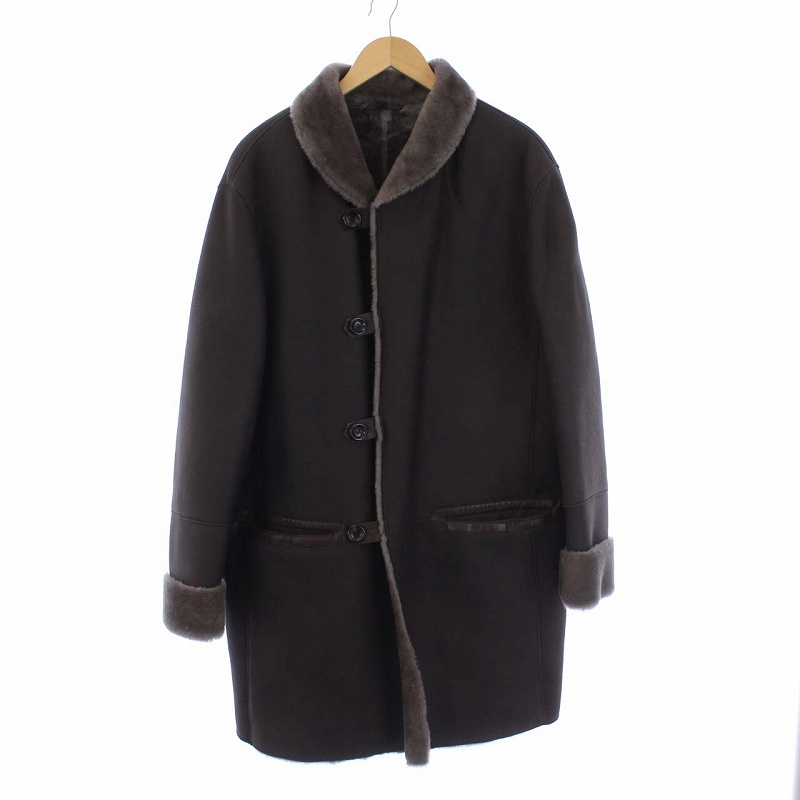 アルマーニ コレツィオーニ ARMANI COLLEZIONI ムートンコート 