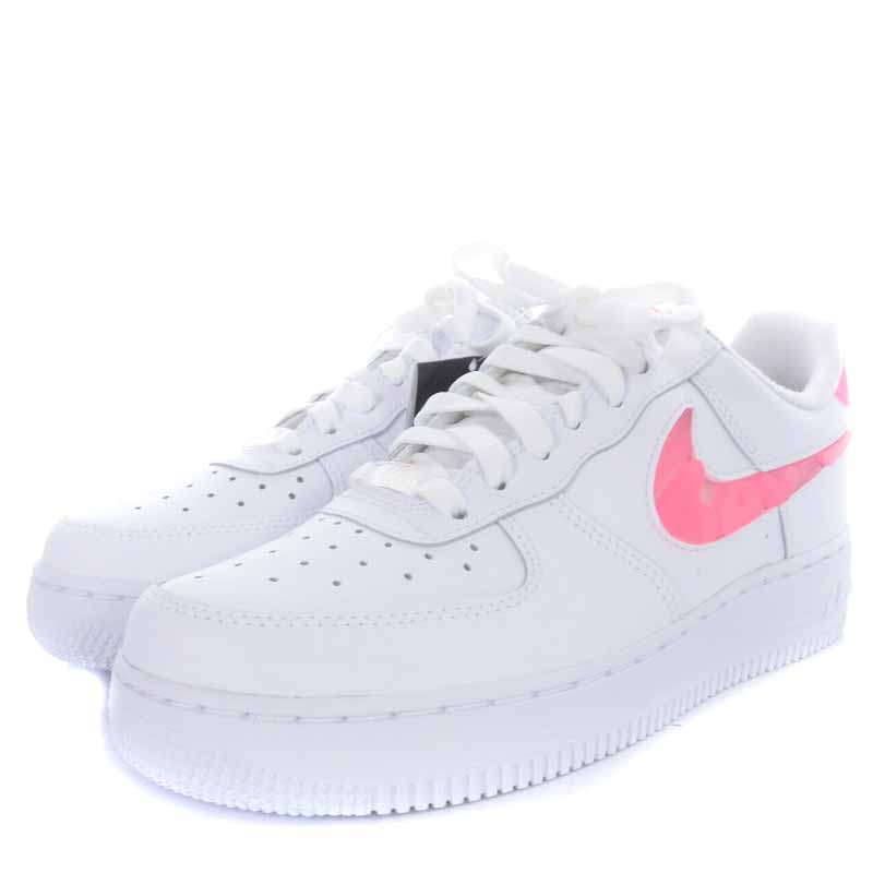 未使用品 ナイキ NIKE Air Force 1 Low 07 Love For All White/Pink 