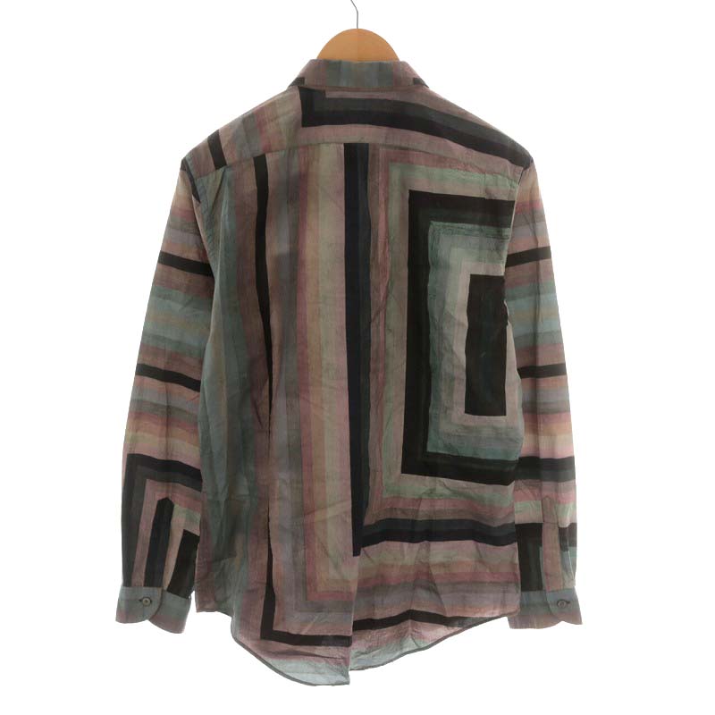 ポールスミス PAUL SMITH シャツ 長袖 総柄 コットン XL マルチ ポールスミス PAUL SMITH シャツ 長袖 総柄 コットン XL マルチ