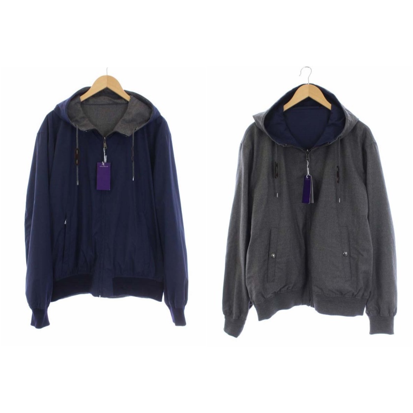 未使用品 ラルフローレン RALPH LAUREN パープルレーベル リバーシブル 