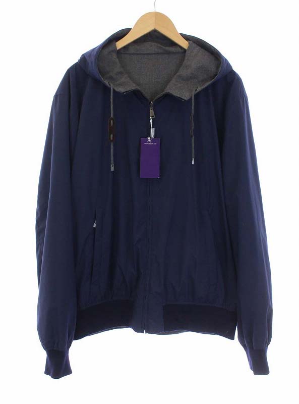 未使用品 ラルフローレン RALPH LAUREN パープルレーベル リバーシブル 
