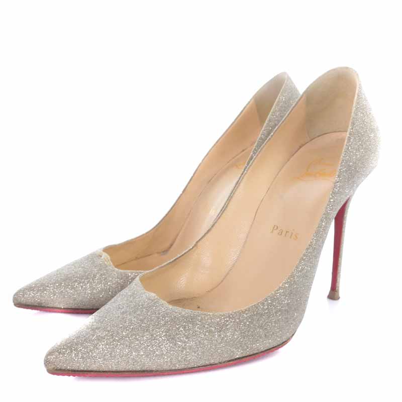 クリスチャンルブタン Christian louboutin パンプス ポインテッドトゥ 