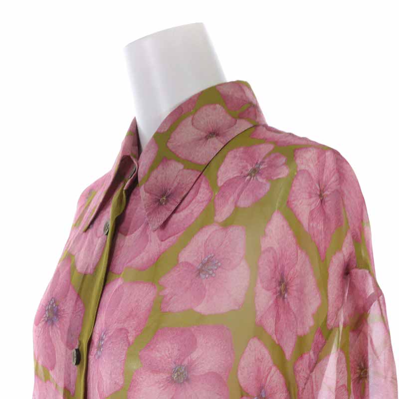 GUCCI グッチ シースルー 長袖 シャツ