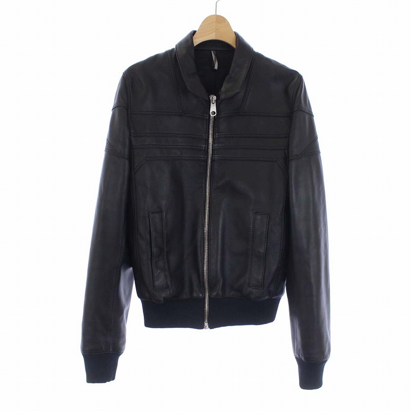 ディオールオム Dior HOMME 08SS クリス期 シングル レザーライダース  