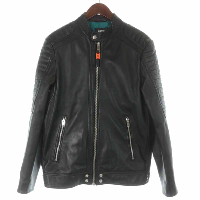 ディーゼル DIESEL ライダースジャケット シングル レザージャケット  