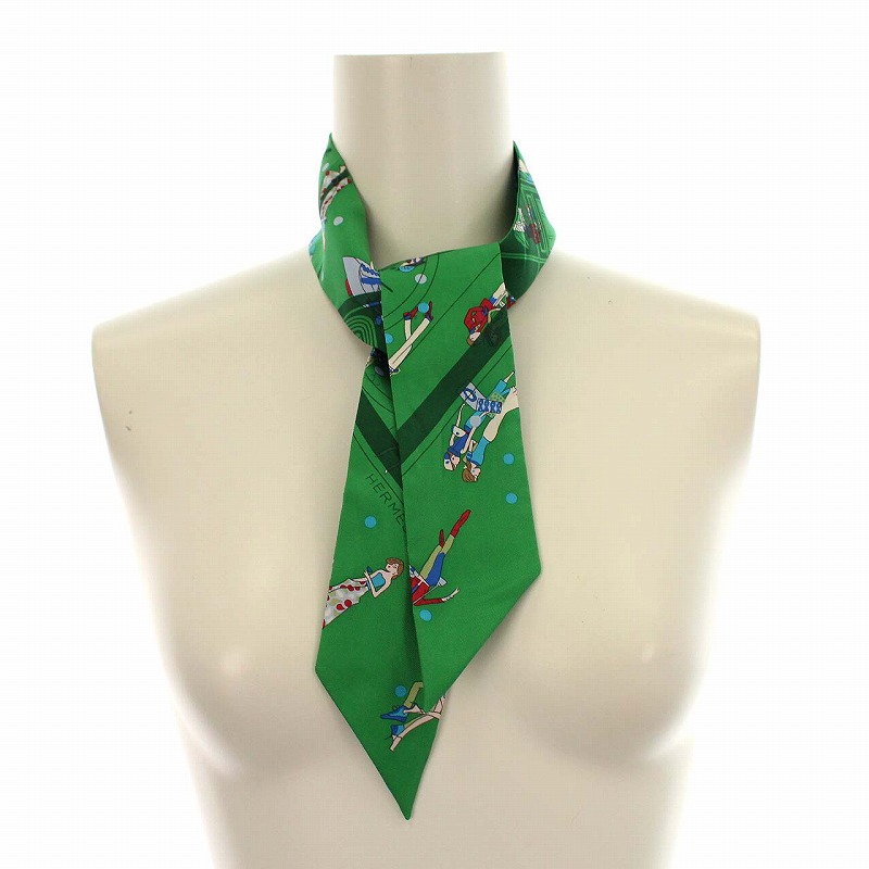 エルメス HERMES 20SS ツイリー エクリブリス パリジェンヌ スカーフ  