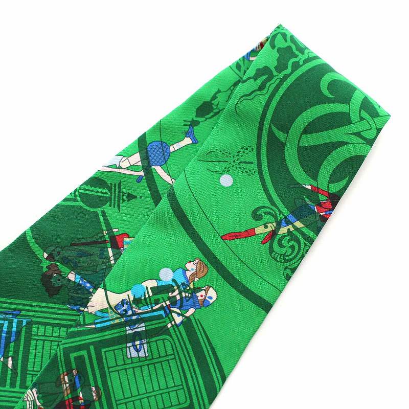 エルメス 20SS ツイリー エクリブリス パリジェンヌ スカーフ シルク 緑 楽天市場】【5%OFF】 エルメス ツイリー エクスリブリス パリジェンヌ