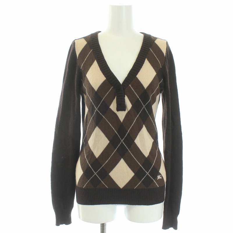 バーバリーブルーレーベル BURBERRY BLUE LABEL ニット セーター 長袖 