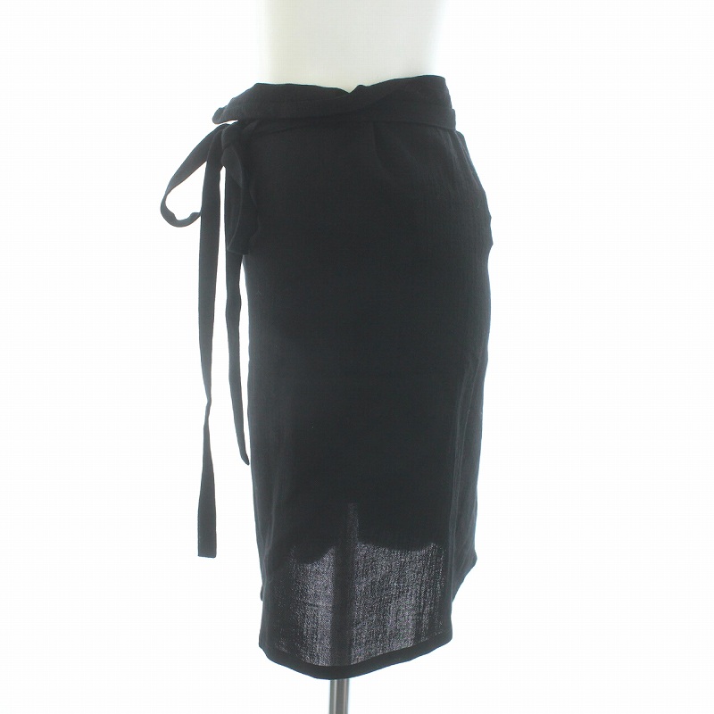 アンドゥムルメステール ANN DEMEULEMEESTER ラップスカート ミニ 限定品在庫 アンドゥムルメステール ANN DEMEULEMEESTER ミニスカート ミニスカート