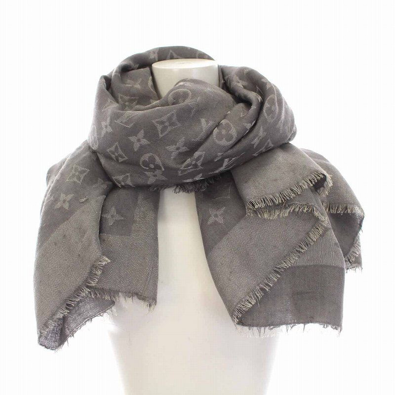 ルイヴィトン LOUIS VUITTON 大判 ストール ショール モノグラム  