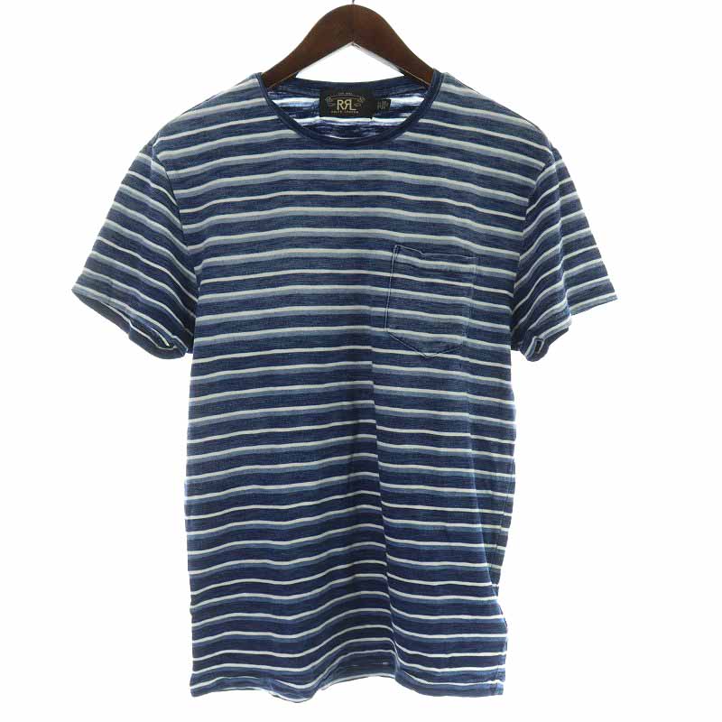 ダブルアールエル RRL ラルフローレン Tシャツ カットソー Uネック 