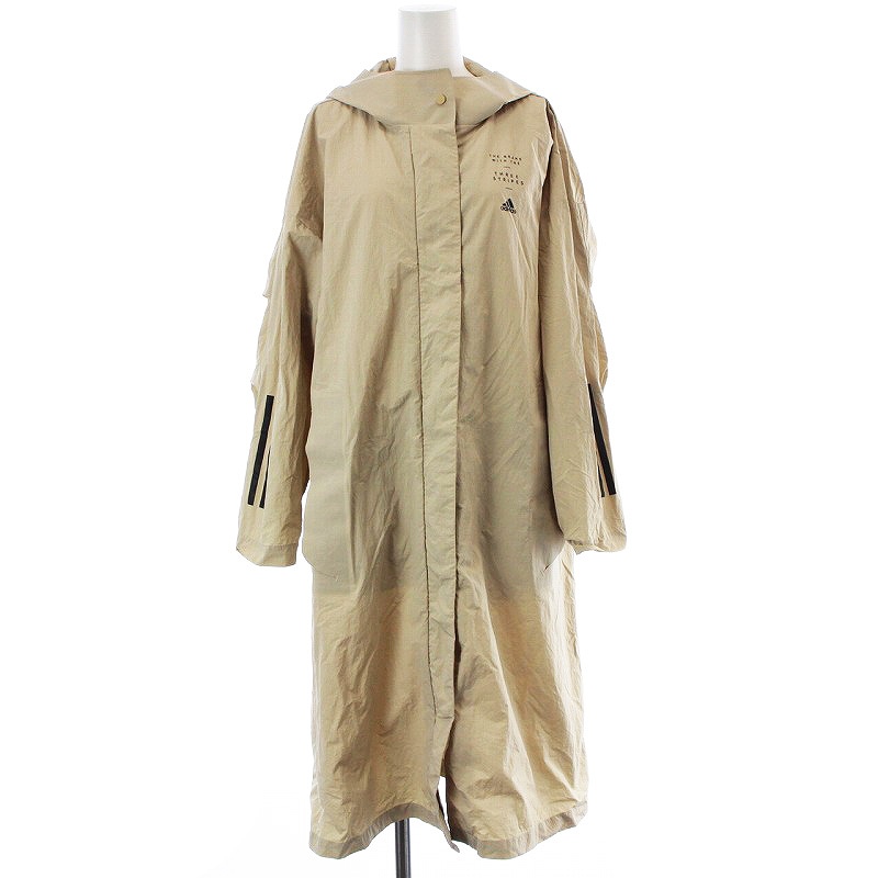 00s adidas アディダス　ナイロンジャケット　セットアップ　ベージュ 00s adidas アディダス ナイロンジャケット セットアップ ベージュ