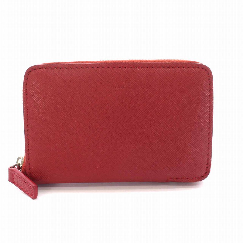 セリーヌ CELINE ミラー付き ポーチ ミニ 小銭入れ ラウンドファスナー 