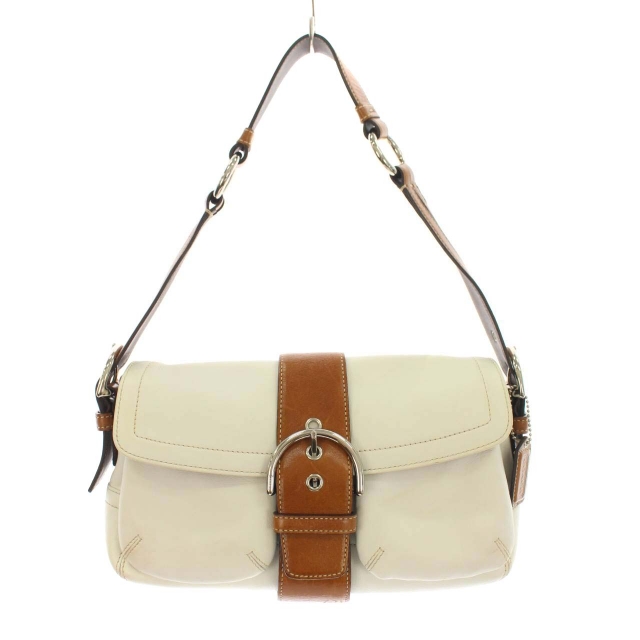 Coach Soho コーチ ソーホー ワンショルダー バッグ シグネチャー 未使用級】COACH コーチ シグネチャー ソーホーワンショルダー