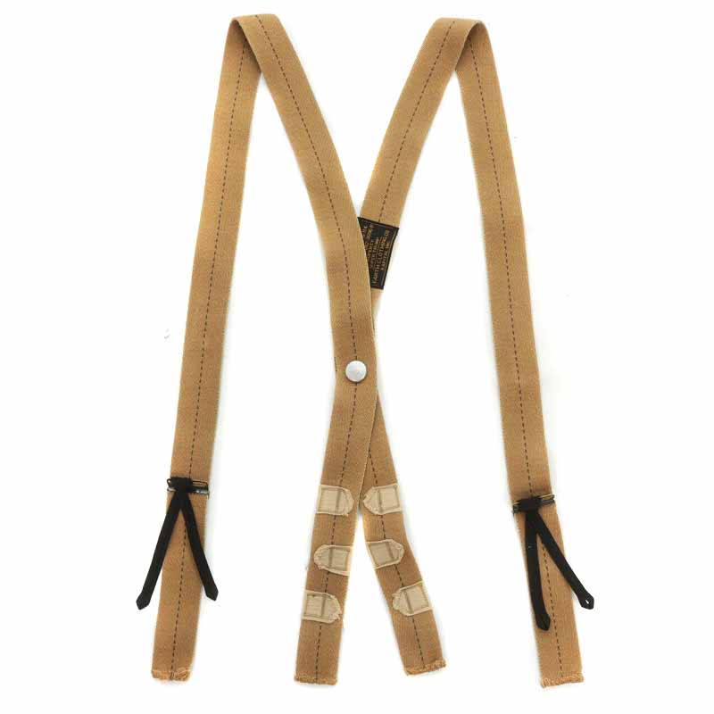 KAPITAL サスペンダー ブラウン