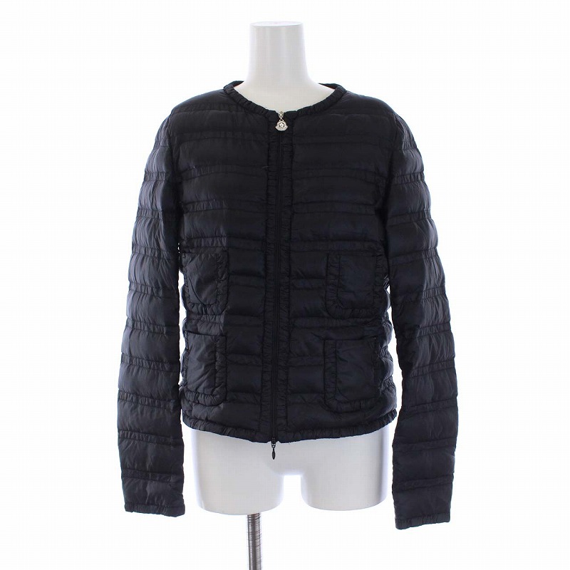 モンクレール MONCLER LISSY GIUBBOTTO ノーカラーダウンジャケット 