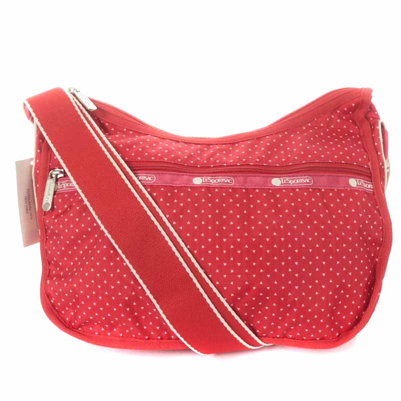 未使用品 レスポートサック LesportSAC CLASSIC HOBO APPLE SEEDS 