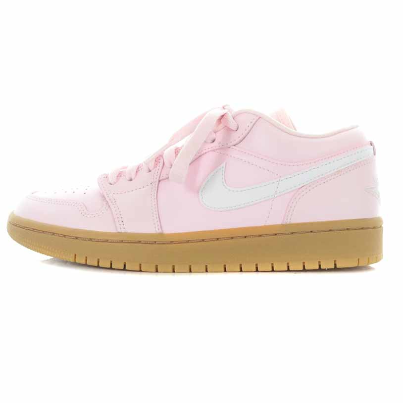 ナイキ NIKE WMNS AIR JORDAN 1 LOW ARCTIC PINK/GUM LIGHT BROWN 