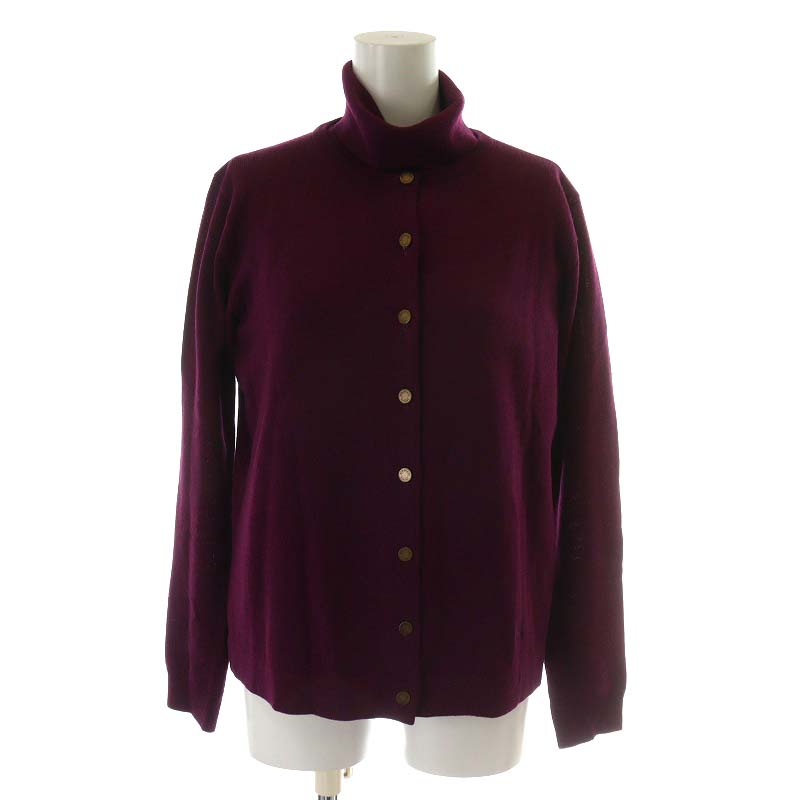 BURBERRY LONDON アンサンブル　カーディガン ニット パープル バーバリー ロンドン BURBERRY LONDON アンサンブル カーディガン