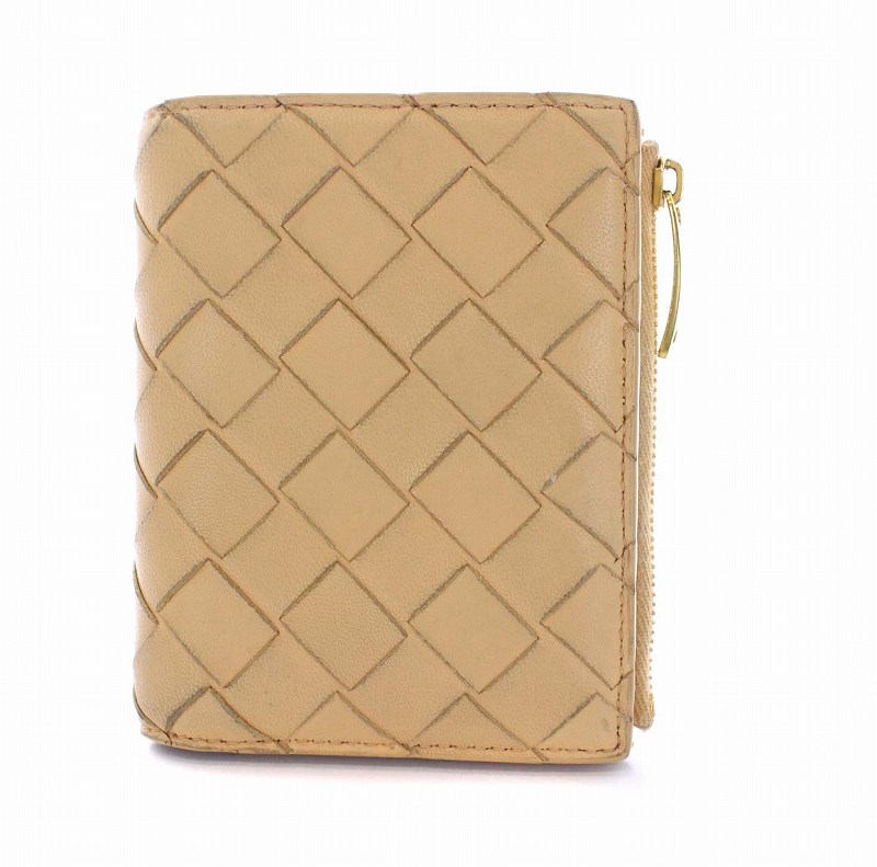ボッテガヴェネタ BOTTEGA VENETA イントレチャート 二つ折り財布 