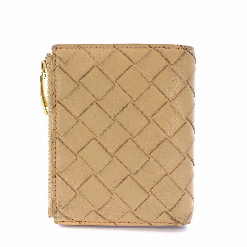 ボッテガヴェネタ BOTTEGA VENETA イントレチャート 二つ折り財布 