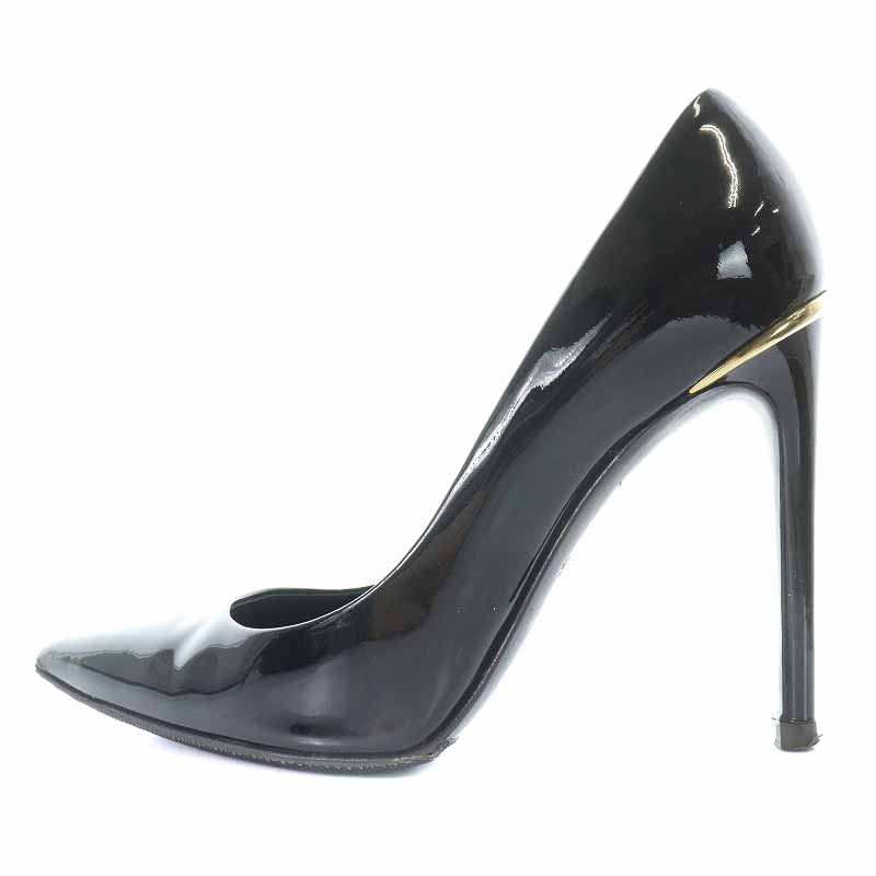 ルイヴィトン LOUIS VUITTON パンプス エナメル ポインテッドトゥ