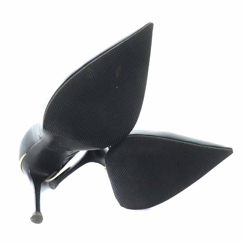 ルイヴィトン LOUIS VUITTON パンプス エナメル ポインテッドトゥ