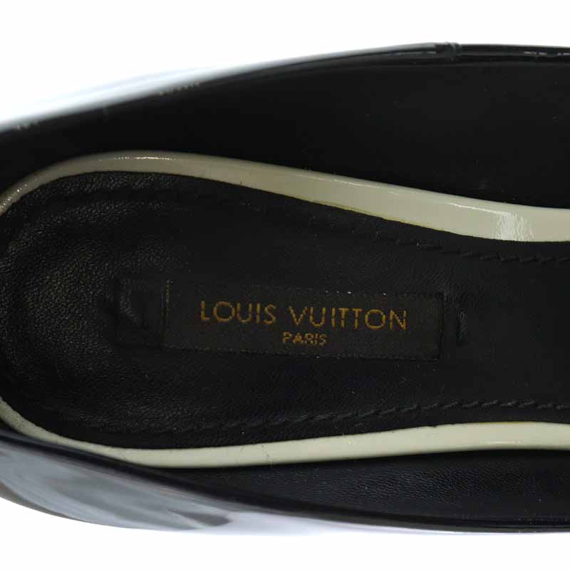 ルイヴィトン LOUIS VUITTON パンプス エナメル ポインテッドトゥ