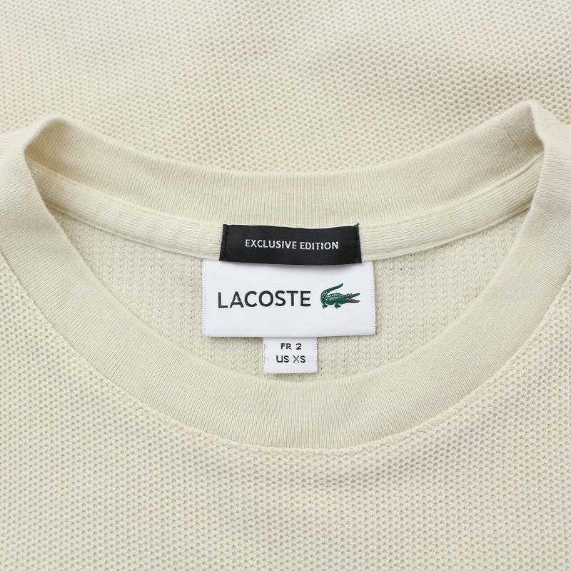 ラコステ LACOSTE B&Y別注 EXCLUSIVE EDIRION 1 TONE Tee 半袖 T