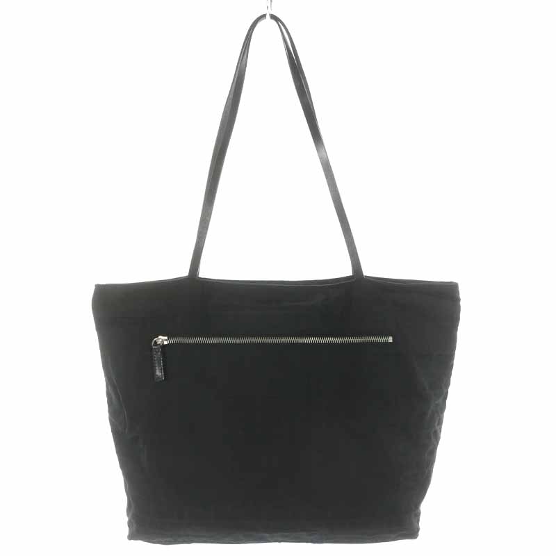 Fendi ロゴ入りトートバッグ 黒 Fendi ロゴ入りトートバッグ 黒 フェンディ FENDI ロゴ トート