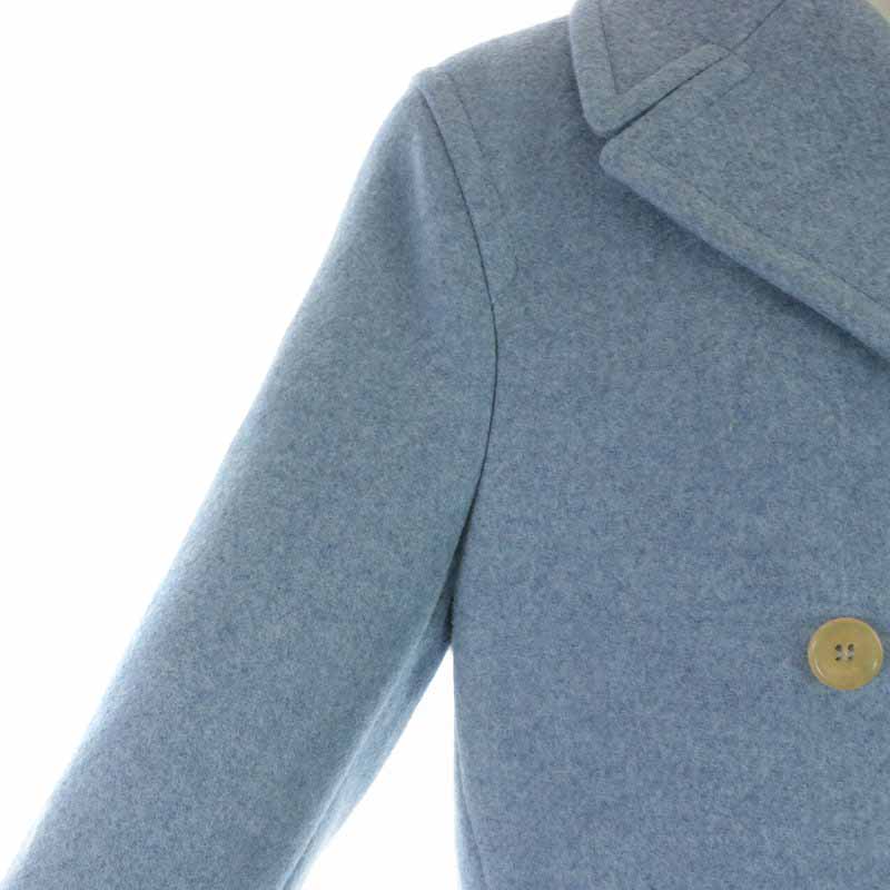 セリーヌ CELINE ピーコート Pコート ロング ウール カシミヤ混 38 11